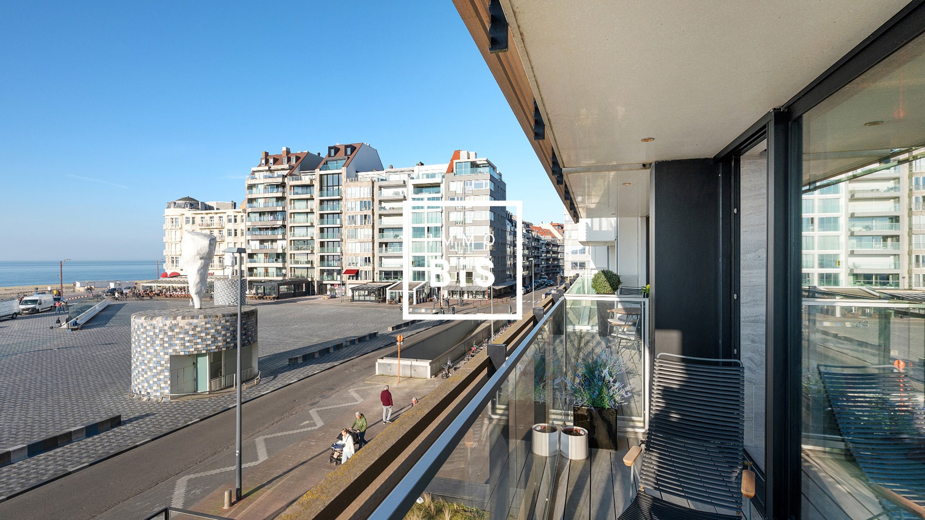 Uitzonderlijk appartement met 12,5m gevelbreedte en zicht op zee - foto 4