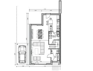 Project Houthoek – Hedendaags wonen in het groene hart van Laakdal<br /><br />In het landelijke en charmante Laakdal verrijst het nieuwbouwproject Houthoek: een kleinschalig nieuwbouwproject bestaande uit 5 moderne en buitengewone gezinswoningen met telkens 3 slaapkamers. Een unieke combinatie van hedendaagse moderne architectuur, energiezuinig wonen en een rustige, groene omgeving.<br /><br />Laakdal situeert zich op het kruispunt van de provincies Antwerpen, Vlaams-Brabant en Limburg en biedt de perfecte balans tussen natuur, bereikbaarheid en dagelijks comfort. Op slechts een boogscheut bevinden zich prachtige natuurdomeinen zoals Gerhagen, De Merode en de idyllische Laakvalleien – ideaal voor wandelaars, fietsers en natuurliefhebbers.<br /><br />De woningen worden gebouwd volgens de nieuwste energienormen en zullen beschikken over een E-peil lager dan E20, wat garant staat voor uiterst energiezuinig en toekomstgericht wonen met lage energiekosten. Elke woning wordt uitgerust met een lucht-water warmtepomp met vloerverwarming, een Ventilatiesysteem C+ EVO, een regenwaterrecuperatiesysteem en een zonnepaneleninstallatie met een totaal vermogen van ongeveer 4.000 Wp per woning. Daarnaast wordt er nog een blowerdoortest uitgevoerd om de luchtdichtheid en energieprestaties van de woningen verder te optimaliseren.<br /><br />Er worden ruime budgetten voorzien voor keuken en sanitair. Kopers krijgen bovendien de mogelijkheid om, zolang keuken en sanitair nog niet besteld zijn bij de leverancier, de afwerking verder te personaliseren naar eigen smaak en stijl.<br /><br />Elke woning wordt standaard uitgerust met een carport en een tuinomheining (uitgezonderd lot 7, waar carport en omheining mogelijk is mits meerprijs).<br /><br />Extra belangrijke troef<br />De loten 3 tot en met 6 komen voor rechthebbenden in aanmerking voor het verlaagde BTW-tarief van 6%, wat een bijzonder interessant financieel voordeel kan betekenen bij aankoop.<br /><br />Het betreft hier LOT 7 van de verkaveling.<br /><br />De woning is ingedeeld als volgt:<br />Gelijkvloers<br />+ Inkomhal<br />+ Apart gastentoilet met handenwasser<br />+ Leefruimte bestaande uit zithoek en eethoek met trap naar de bovenverdieping<br />+ Volledig geïnstalleerde open keuken met keukeneiland en ontbijttoog<br />+ Aangrenzende berging / wasplaats<br /><br />Verdieping<br />+ Nachthal met overloop en trap naar de verder in te richten zolderverdieping<br />+ Apart toilet<br />+ 3 slpks<br />+ Badkamer met alle comfort<br /><br />Vooraanleg terras wordt voorzien.<br /><br />Centrale ligging<br />Project Houthoek geniet van een uitstekende ligging nabij het centrum van Laakdal. Winkels, horeca, scholen, sportfaciliteiten, apotheek en openbaar vervoer bevinden zich op wandelafstand. Bovendien bent u dankzij de nabijheid van de E313 vlot verbonden met omliggende steden.<br /><br />Een stijlvolle thuisbasis voor wie comfortabel, energiezuinig én groen wil wonen – met een extra interessant financieel voordeel voor rechthebbenden.
