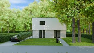 Deze moderne villa in opbouw is gelegen in een verkeersarme straat op een steenworp van C - mine. De mooie inlandse eiken zorgen voor de...