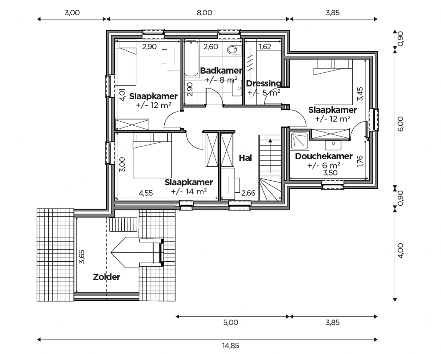 Nieuwbouwvilla in Residentiële Woonwijk van Brasschaat - foto 4