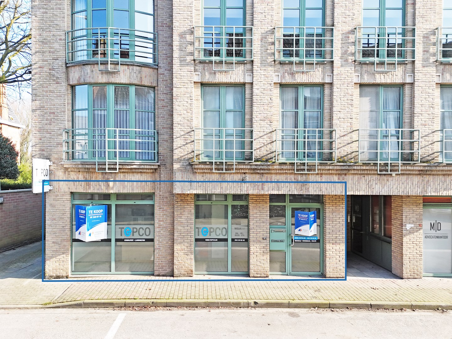 Commercieel gelegen kantoorruimte nabij E17 te centrum Olsene - foto 4