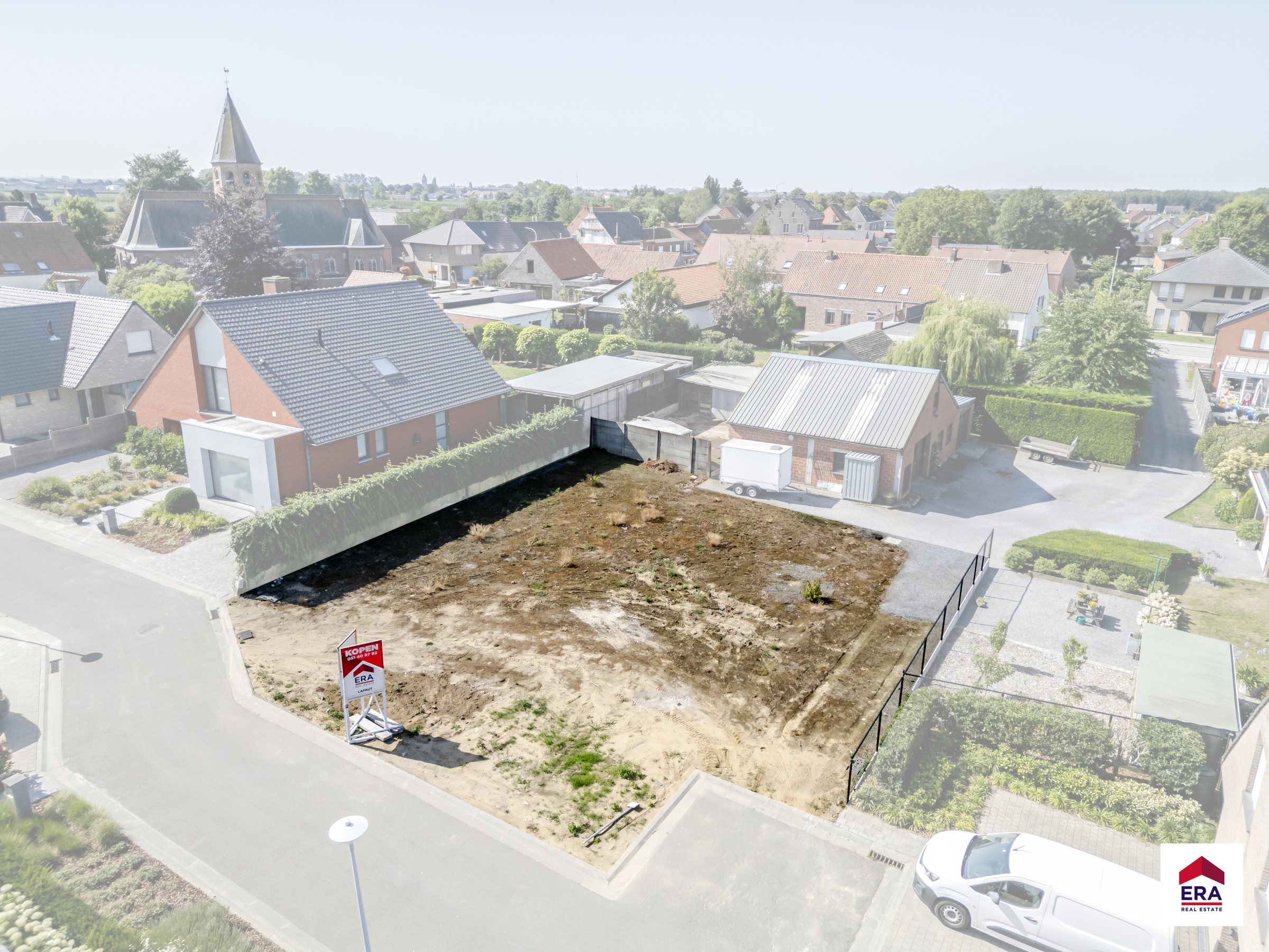 Bouwgrond voor vrijstaande woning op 458m² in Dentergem - foto 1