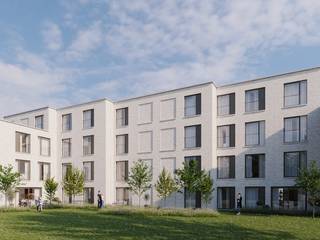 Prachtig 2-slaapkamer appartement, op de tweede verdieping met oostgericht terras in de op te richten Residentie NATIONS.<br /><br />Het appartement geniet van een doordachte indeling. U komt het appartement binnen via de inkomhal met vestiaire en toilet. In dit appartement worden 2 slaapkamers voorzien met een badkamer en een bergplaats. Tevens fietshakene en een private kelderruimte inbegrepen.<br /><br />De leefruimte bevat een zit- eethoek en een open keuken die toegang biedt op uw oostgericht zonneterras. <br /><br />Gelegen aan de Smedenstraat geniet u hier van een zeldzame combinatie van bruisende nabijheid en serene rust.<br /><br />Een wandeling langs de winkelstraten richting het strand, een glaasje op de Markt van Oud Knokke, een balletje slaan op de Golf of dineren in een van de talloze toprestaurants aan de kust — u woont hier mooi, centraal en comfortabel.<br /><br />Ondergronds heeft u de mogelijkheid tot het aankopen van een garagebox. Er werden voor dit appartement ook drie toegewezen fietsplaatsen voorzien in de ondergrondse fietsenstallingen.<br /><br />Duurzaamheid staat centraal: elk appartement wordt individueel verwarmd via een geothermische warmtepomp met vloerverwarming, inclusief passieve koeling voor de zomer. Een ventilatiesysteem D zorgt voor optimale luchtkwaliteit, zonder in te boeten op energiezuinigheid en akoestisch comfort.<br /><br />Residentie NATIONS is een zeldzame gelegenheid voor wie op zoek is naar compromisloze kwaliteit, in het meest gegeerde stukje van de Belgische kust.<br /><br />Bent u geïnteresseerd? Alle informatie is exclusief verkrijgbaar bij Immo NANO: contacteer ons via 050 60 60 78 of info@immonano.be.