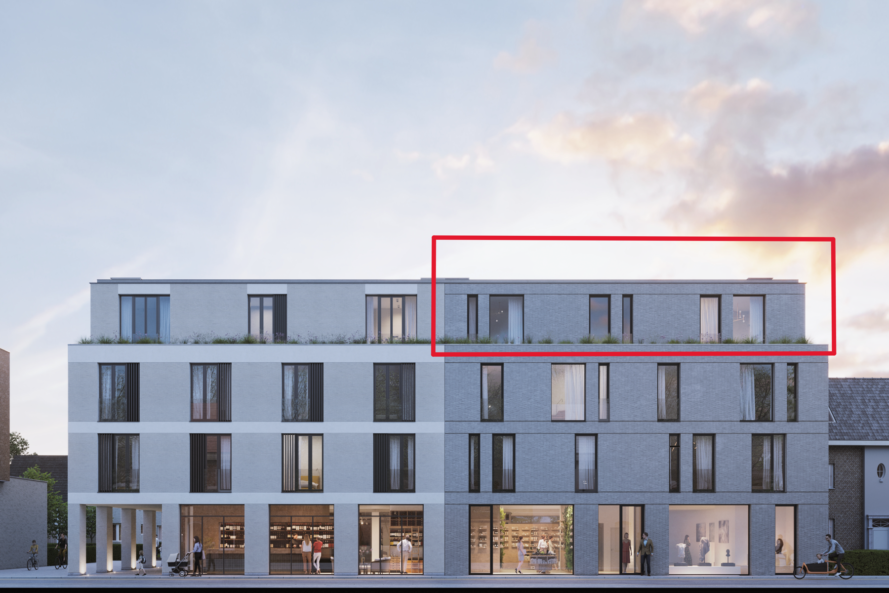 Exclusieve, ruime penthouse met vrij zicht en topafwerking! - foto 1