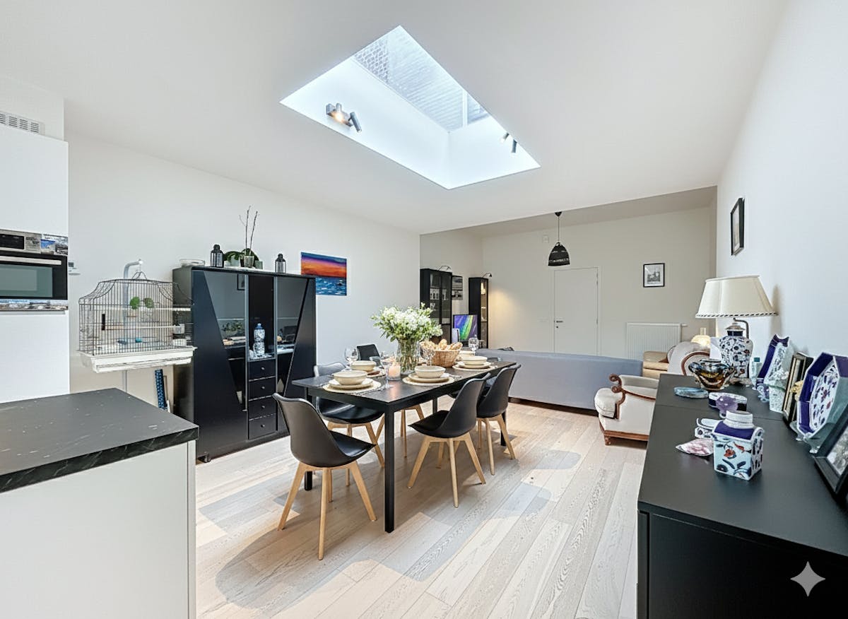 Gerenoveerde woning met 3 kamers en tuin te huur in Kortrijk - foto 3