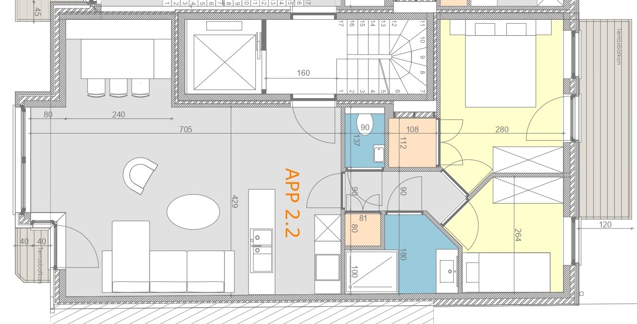 Appartement met 2 slaapkamers in de residentie Stan te Heist-aan-Zee - foto 4
