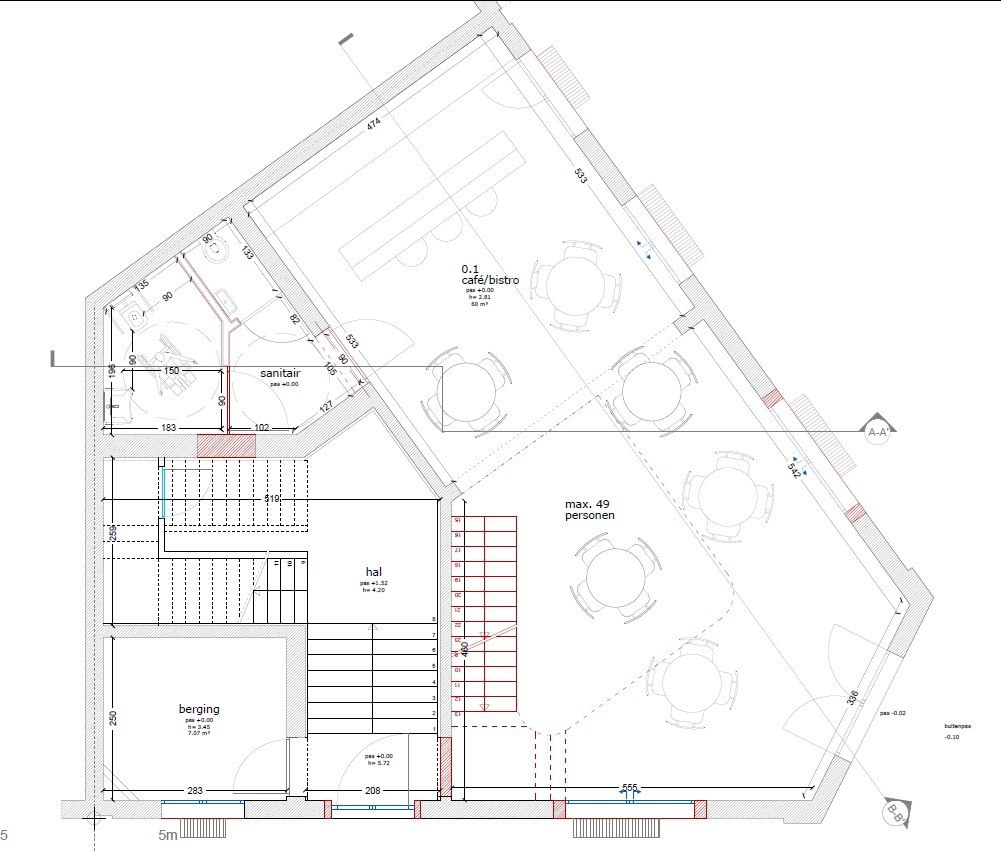 Exclusief Handelsgelijkvloers/Kantoor met Mezzanine – Hoekligging Montignystraat / Amerikalei - foto 3