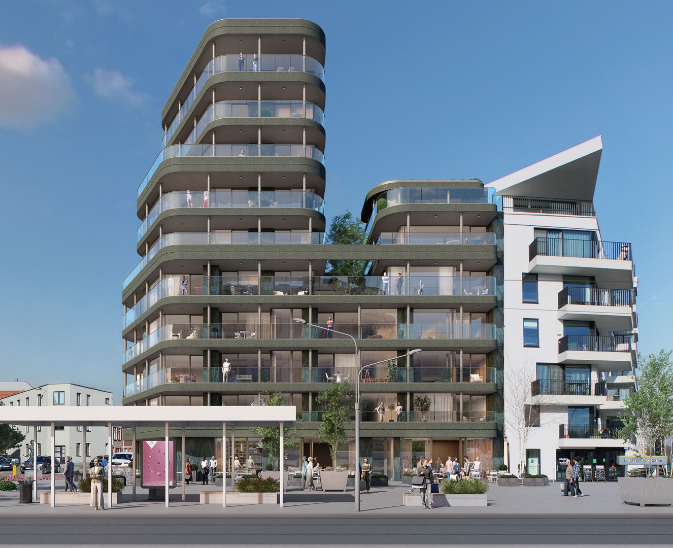 Exclusief nieuwbouwappartement met 2 slaapkamers op het eerste verdiep! - foto 2