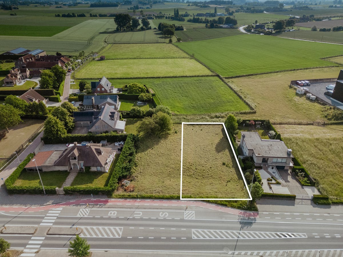 Mooi perceel bouwgrond (1.000 m²) te koop Bellegem - foto 4