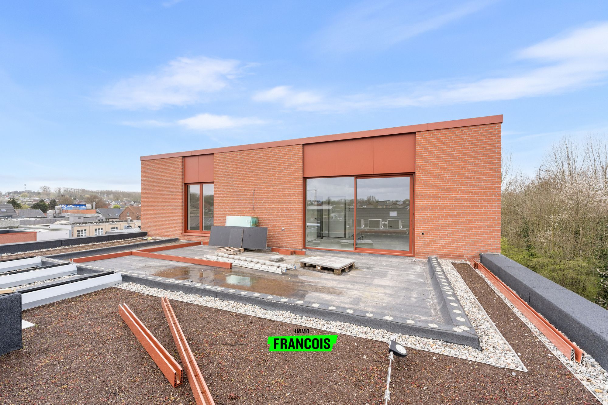 Exclusief penthouse met panoramisch terras in Sint-Lievens-Houtem - foto 2