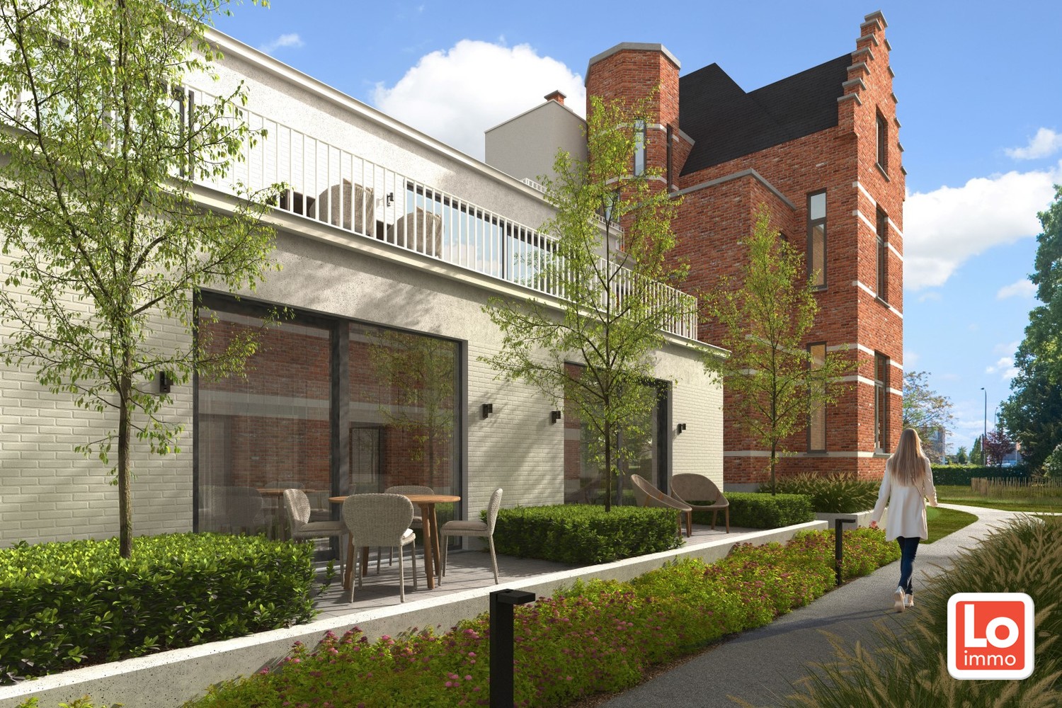 Prachtige gelijkvloers 2 slaapkamer villa appartement met terras - foto 3