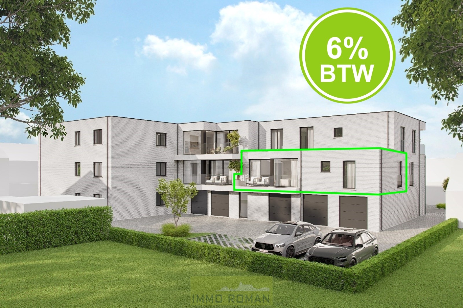 Nieuwbouwappartement met zicht op de Kluisberg! - foto 1