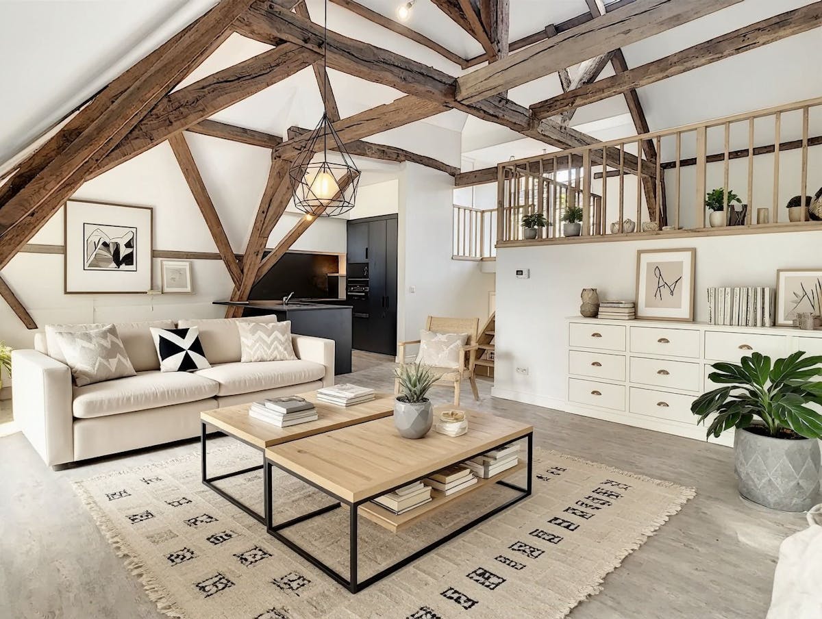 Schitterend duplexappartement met 2 slaapkamers te Gent - foto 1