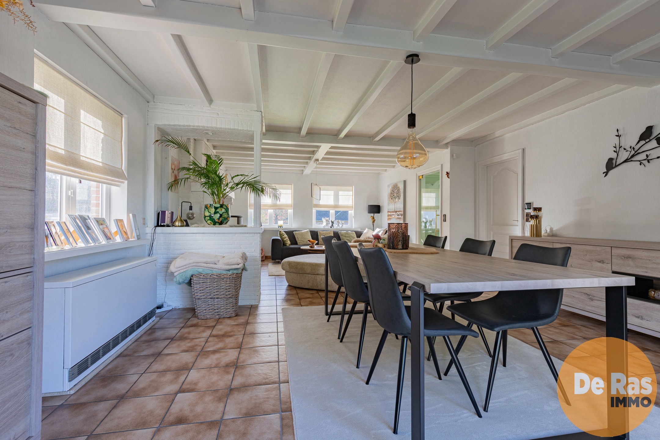 RESSEGEM - Residentieel gelegen hoeve met 3slp/garage/tuin - foto 4