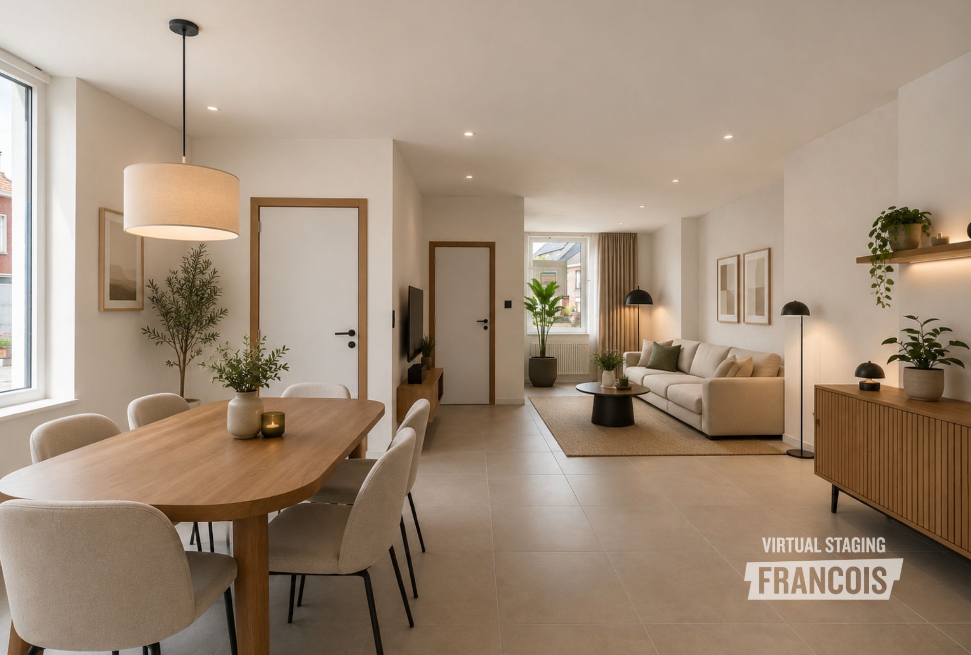 Energiezuinige en instapklare woning met 2 ruime slaapkamers in Lievegem - foto 4