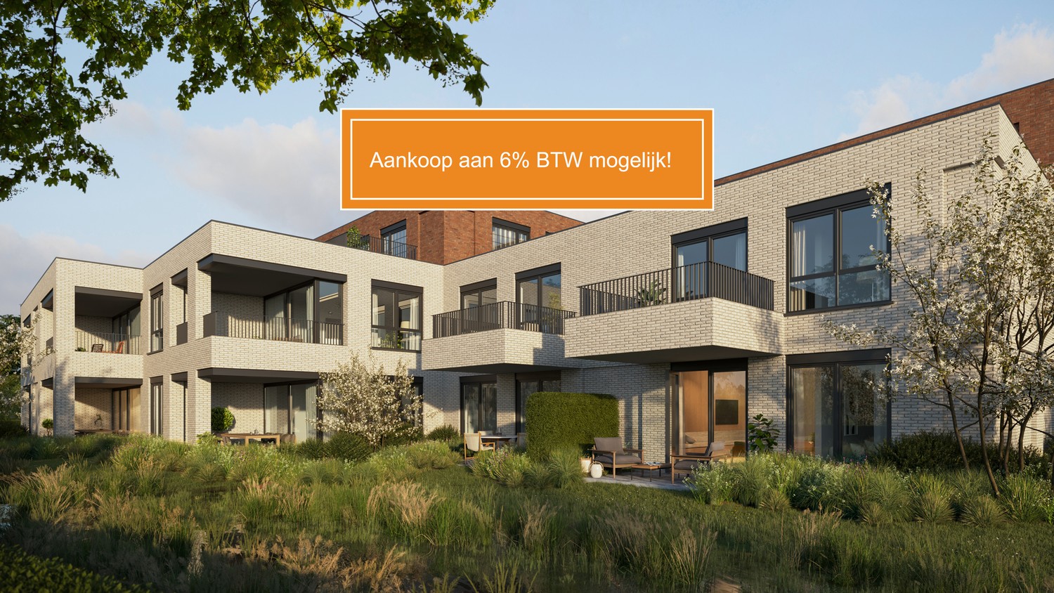 Appartement met 2 slpkrs in uniek nieuwbouwproject - foto 1