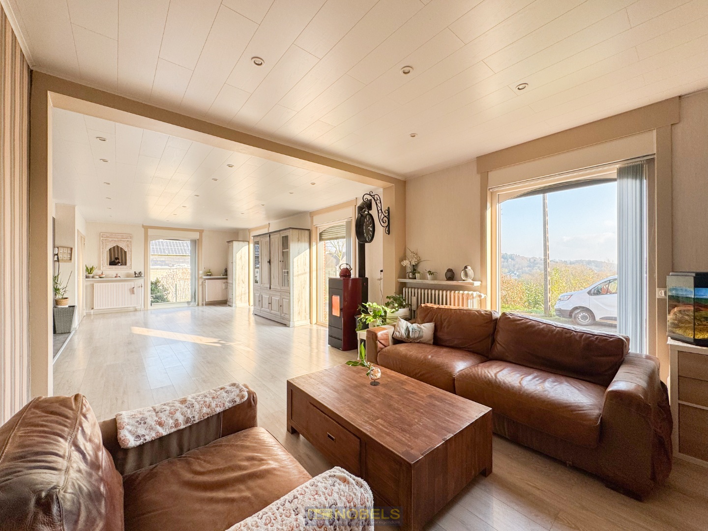 Te koop, Franse koppelvilla met 4 slaapkamers op landelijke ligging te Maarkedal! - foto 5