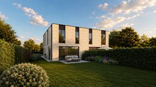 <p>Met trots presenteren wij deze twee moderne, charmante  en ruime (190 &amp;196m²) nieuwbouwwoningen in halfopen bebouwing op mooie percelen van 4a 40ca gelegen in het pittoreske Hulshout. Verkoop onder 6% BTW mogelijk!<br />Deze nog in ontwikkeling zijnde panden worden in 2027 opgeleverd.<br />De woningen zijn ontworpen met een focus op ruimte en functionaliteit, U heeft de mogelijkheid om deze volledig naar eigen wens in te richten.<br />U bevindt zich hier in een rustige buurt, ideaal voor gezinnen die het bruisende dorpsleven willen combineren met de sereniteit van het plattelandsleven.</p>

<p>Eens gerealiseerd, zal dit huis u ongetwijfeld de comfort en luxe bieden die u zoekt. Dit biedt een geweldige kans om een toekomstig thuis te creëren dat naadloos aansluit bij uw wensen, afwerking is nog volledig zelf te kiezen en intrekken in uw naar eigen smaak ingerichte droomwoning in 2027 is haalbaar.<br />Neem gerust contact met ons op voor meer informatie en ontdek hoe u dit huis kunt transformeren tot uw droomwoning.<br />Lastenboek en bouwplannen kan u vinden onder downloads. Info 0473/245102 of info@vandenvonder-decat.be.</p>