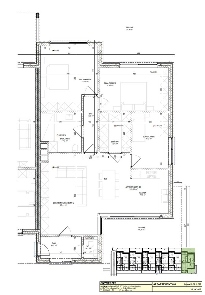 Appartement à vendre à Neerpelt avec 3 chambres - photo 2