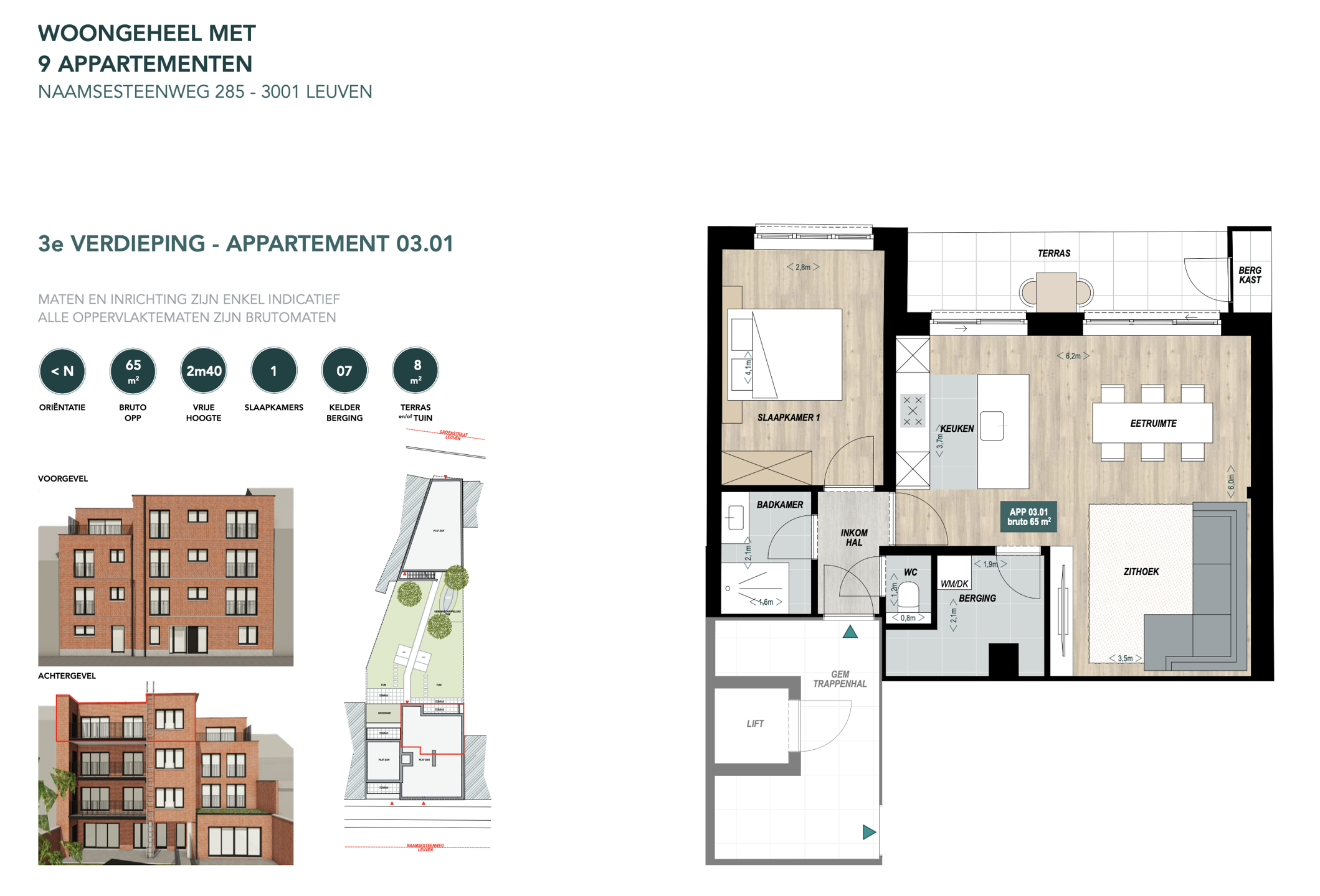 Modern en energiezuinig appartement met terras - foto 4
