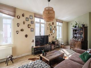 Lichtrijke en instapklare woning met stadskoer nabij Gent CentrumDeze instapklare woning bevind op een uitstekende locatie nabij het Rabot en AZ...