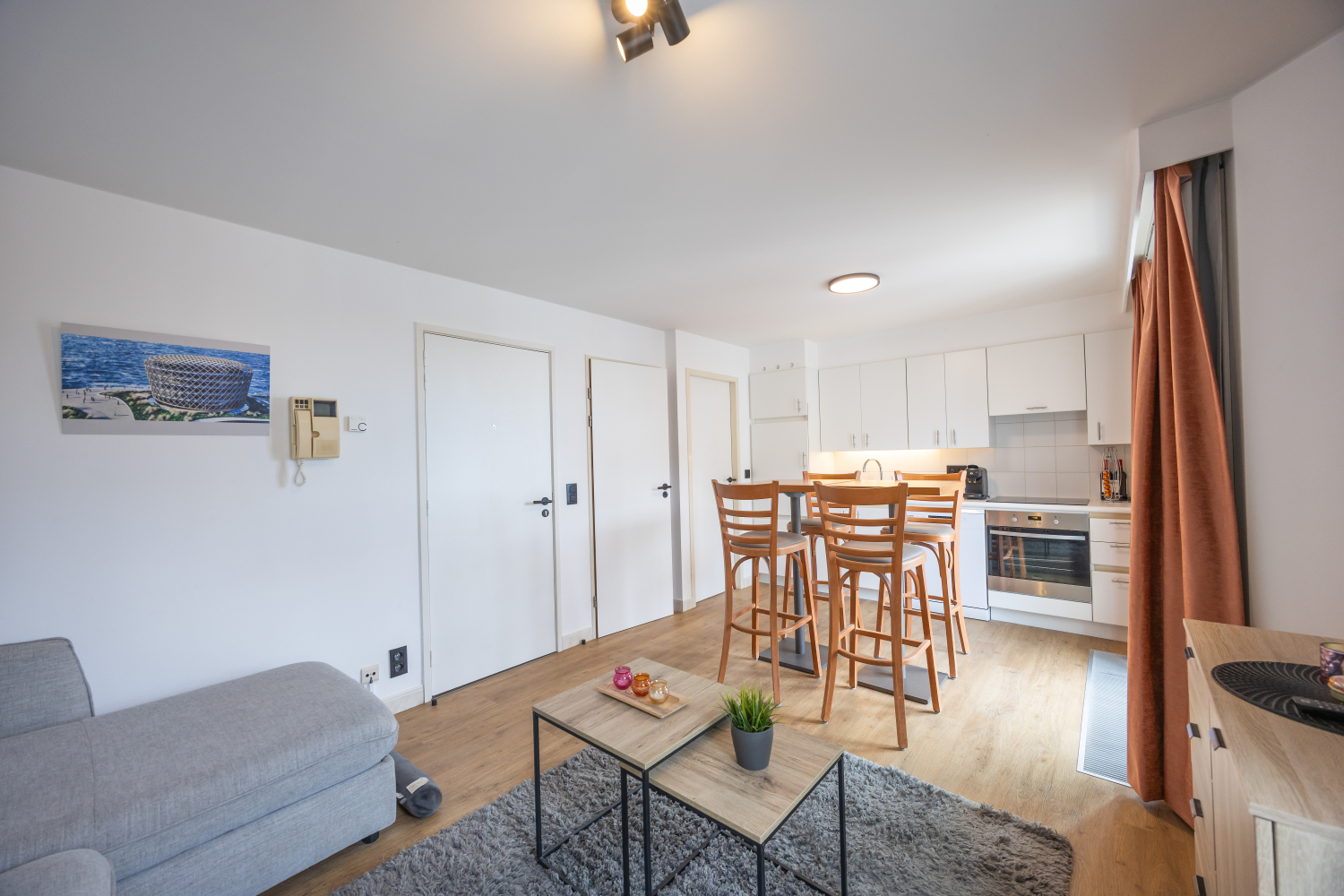 Gerenoveerde studio met zeezicht in hartje Middelkerke - foto 2