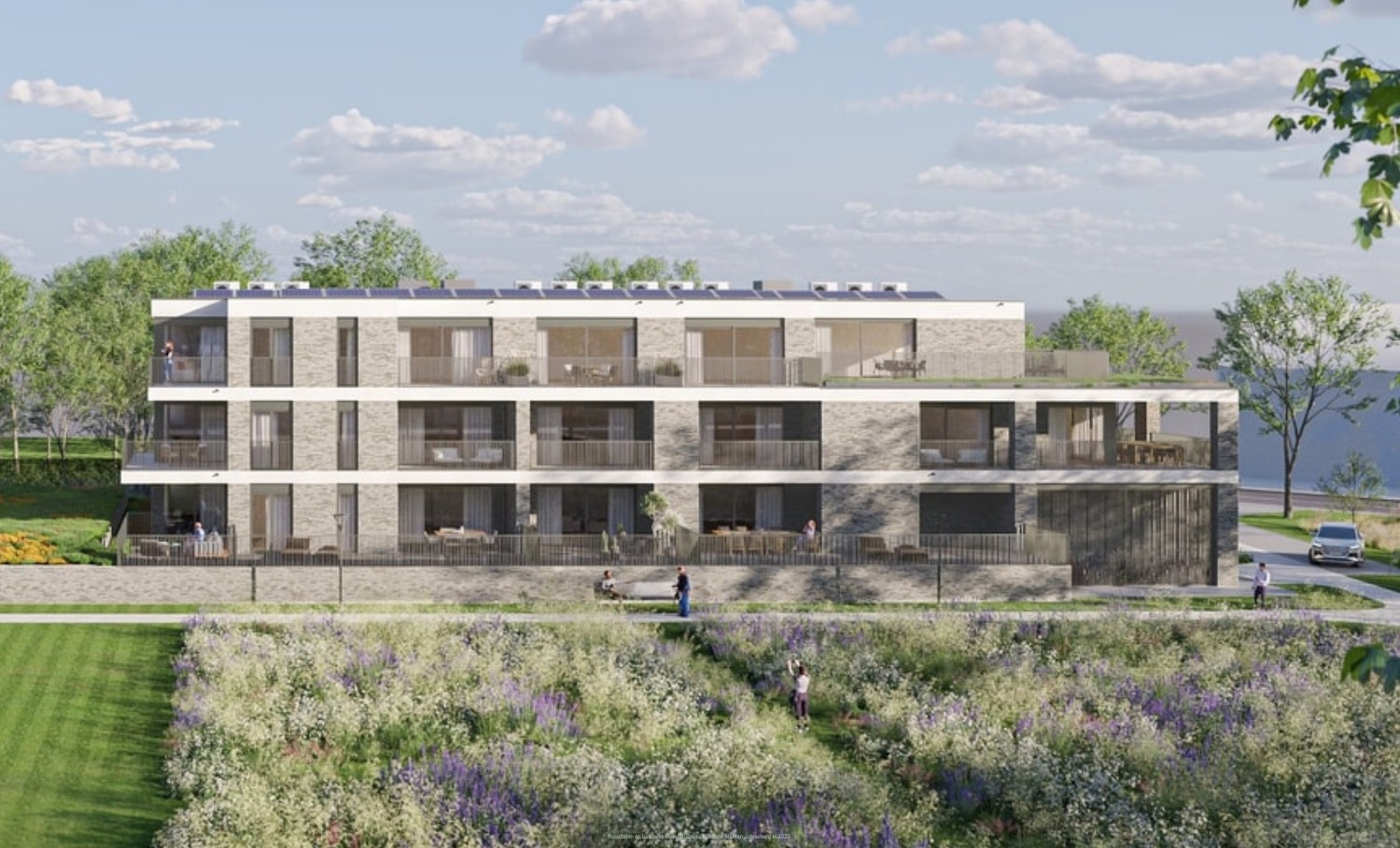 Eén slaapkamer appartement met zuidgericht terras - foto 4