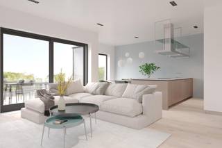 Dit appartement is gelegen nabij het station van Lede met zicht op het park van Mesen.<br />De afwerking van vloeren, keuken en badk kies je volledig zelf en is voorzien in kwalitatieve materialen<br />Graag meer info? Contacteer ons 052 52 80 30