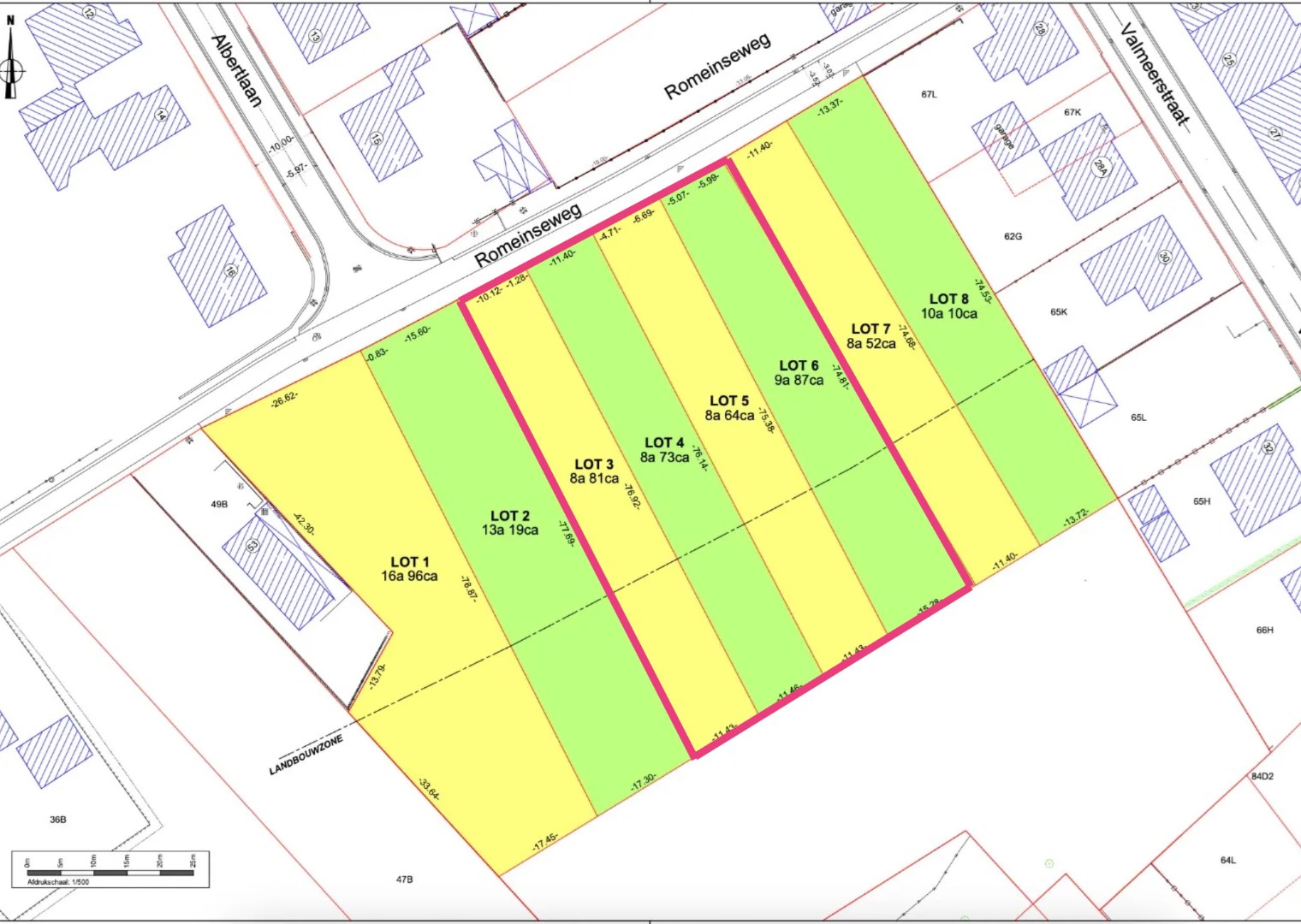 Projectgrond voor 4 halfopen bebouwingen - foto 2