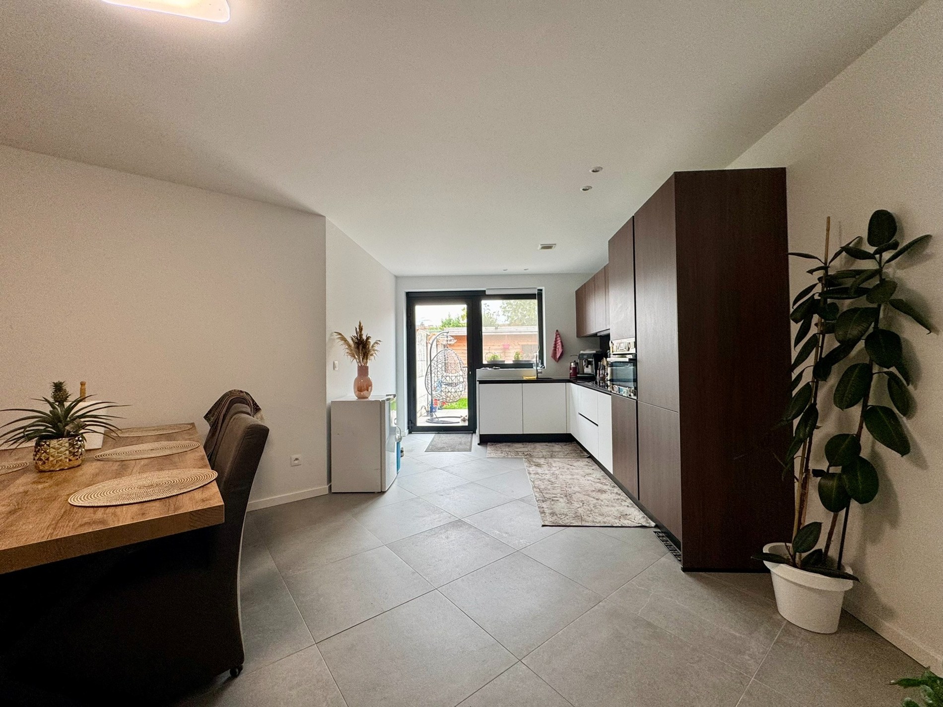 Gelijkvloers appartement  met 1 slaapkamer en tuin - foto 4