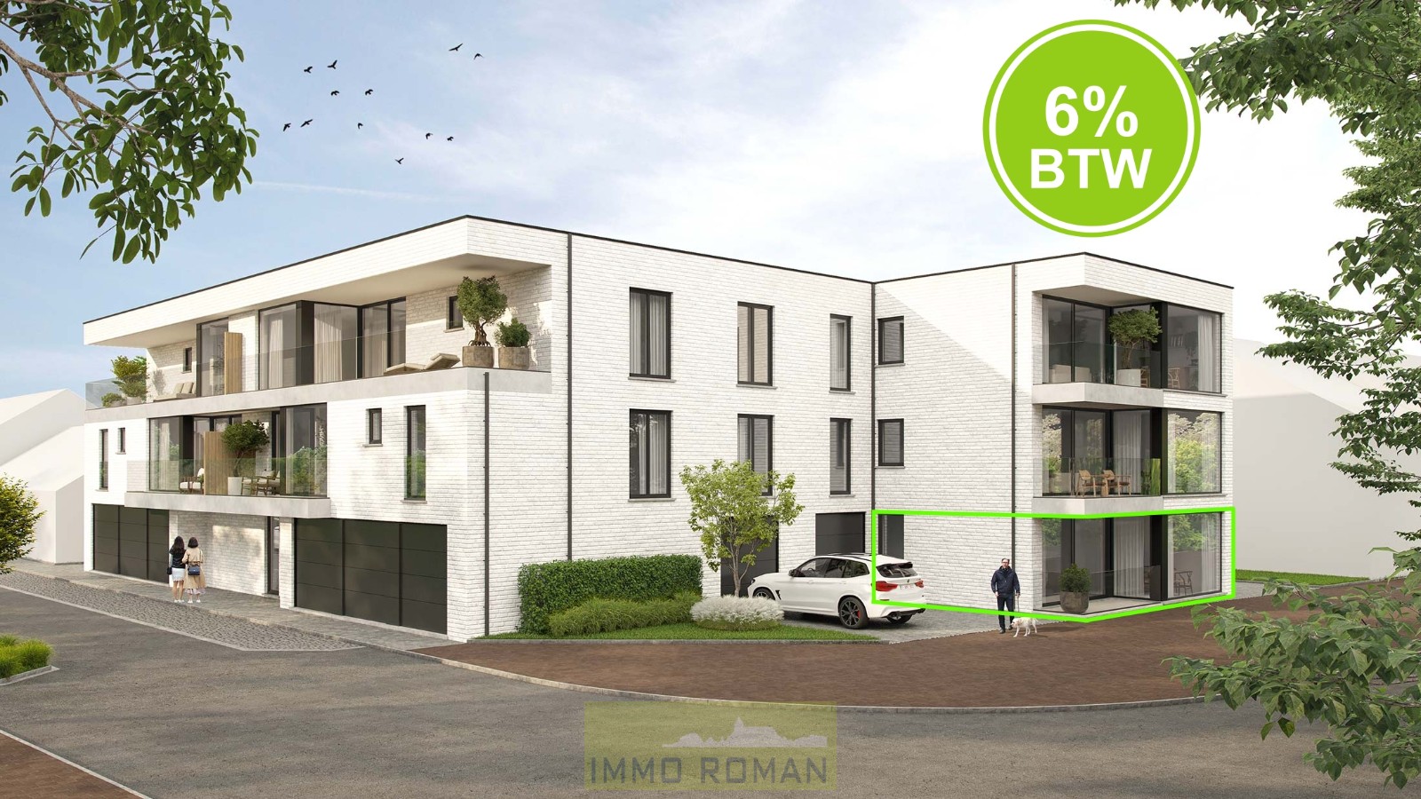 Gelijkvloers nieuwbouwappartement te Ruien! - foto 1