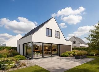 In een rustige, groene woonwijk in Bottelare (Merelbeke) bevindt zich deze stijlvolle nieuwbouwwoning, ontworpen door...