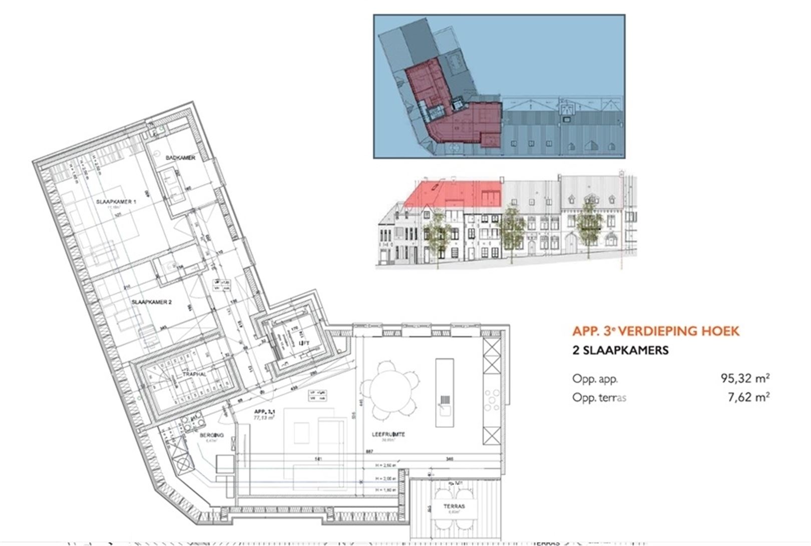 Appartement à vendre à Zonnebeke
