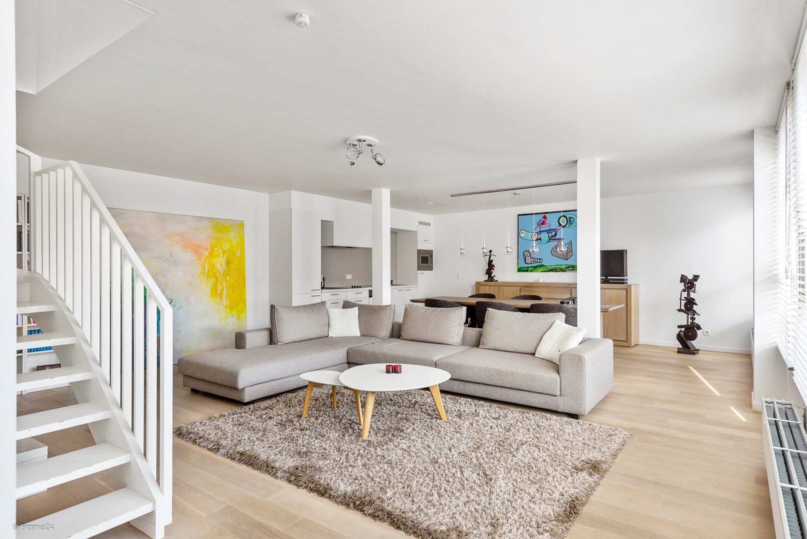 DUPLEX APPARTEMENT MET TWEE SLAAPKAMERS EN TERRAS - foto 5