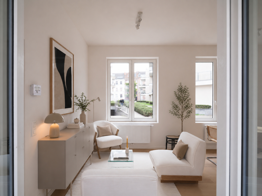 Gerenoveerd 1-slaapkamer appartement met buitenruimte nabij Gent Zuid - foto 5