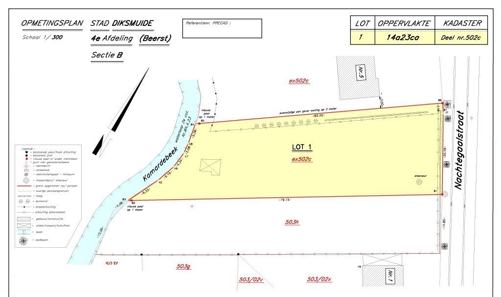 Lot bouwgrond voor een alleenstaande villa op 1423 m² - rustige omgeving - foto 1