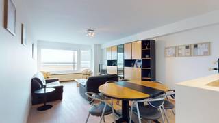 Res. Albert.Ruim appartement op de zeedijk met een prachtig zeezicht!Dit appartement omvat inkomhal, ruime woonkamer prachtig zeezicht. Een...