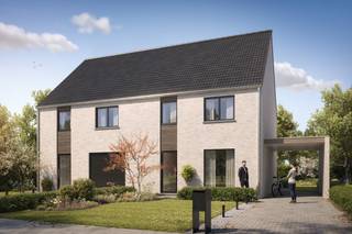 Hectaar realiseert twee halfopen woningen, voorzien van drie ruime slaapkamers. Deze bieden een vlotte verbinding richting verschillende invalswegen (E403/E17), alsook dichtbij de dorpskern, waar je de bakker, slager, openbaar vervoer (trein/bus),... kan terugvinden. <br /><br /><strong>De indeling is als volgt:</strong><br />Gelijkvloers: inkomhal met apart gastentoilet, lichtrijke leefruimte met open keuken en een berging. <br />Eerste verdieping: nachthal, 3 ruime slaapkamers (14,08m² - 13,89m² - 12,14m²), badkamer met ligbad, douche, toilet en dubbel lavabomeubel. <br />Zolder is te bereiken via het zolderluik. <br /><br /><strong>Extra troeven:</strong>
<ul>
	<li>Mogelijkheid tot het plaatsen van een vaste trap naar het zolderverdiep</li>
	<li>Gunstige locatie met vlotte bereikbaarheid</li>
	<li>Volwaardig verdiep</li>
	<li>Duurzaam en energiezuinig wonen</li>
	<li>Zonnepanelen</li>
	<li>Regenwaterput (7.500l) aangesloten op toiletten, wasmachine en buitenkraan</li>
</ul>
Neem contact met ons op voor meer informatie of maak een afspraak voor een bezichtiging ter plaatse. 