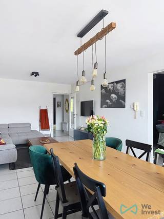 ID7713050: Charmant,vernieuwd appartement (112m²) met lift, 2 slaapkamers, zonneterras en garage met aparte berging in hartje Heppen...