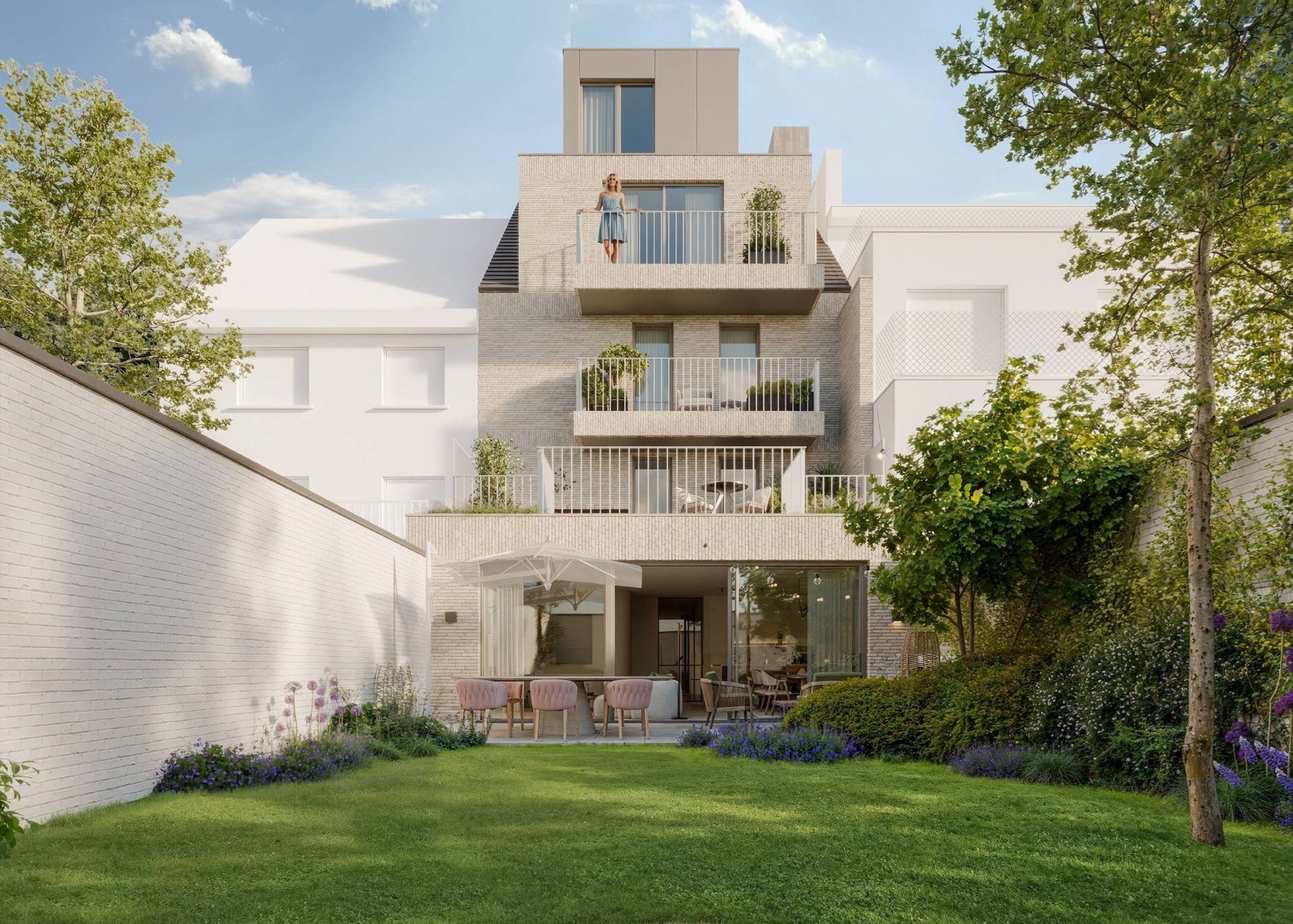 Res. "Finion": 2 slaapkamer appartement met terras - foto 5