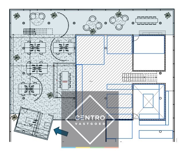 Instapklare KANTOORRUIMTE (± 225m²) - ALL-IN formule (huur, verbruik, randaccomodatie, etc.) te IEPER. - foto 3