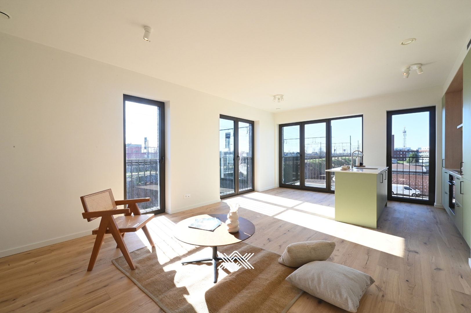 Lichtrijk nieuwbouwappartement met twee slaapkamers - foto 3