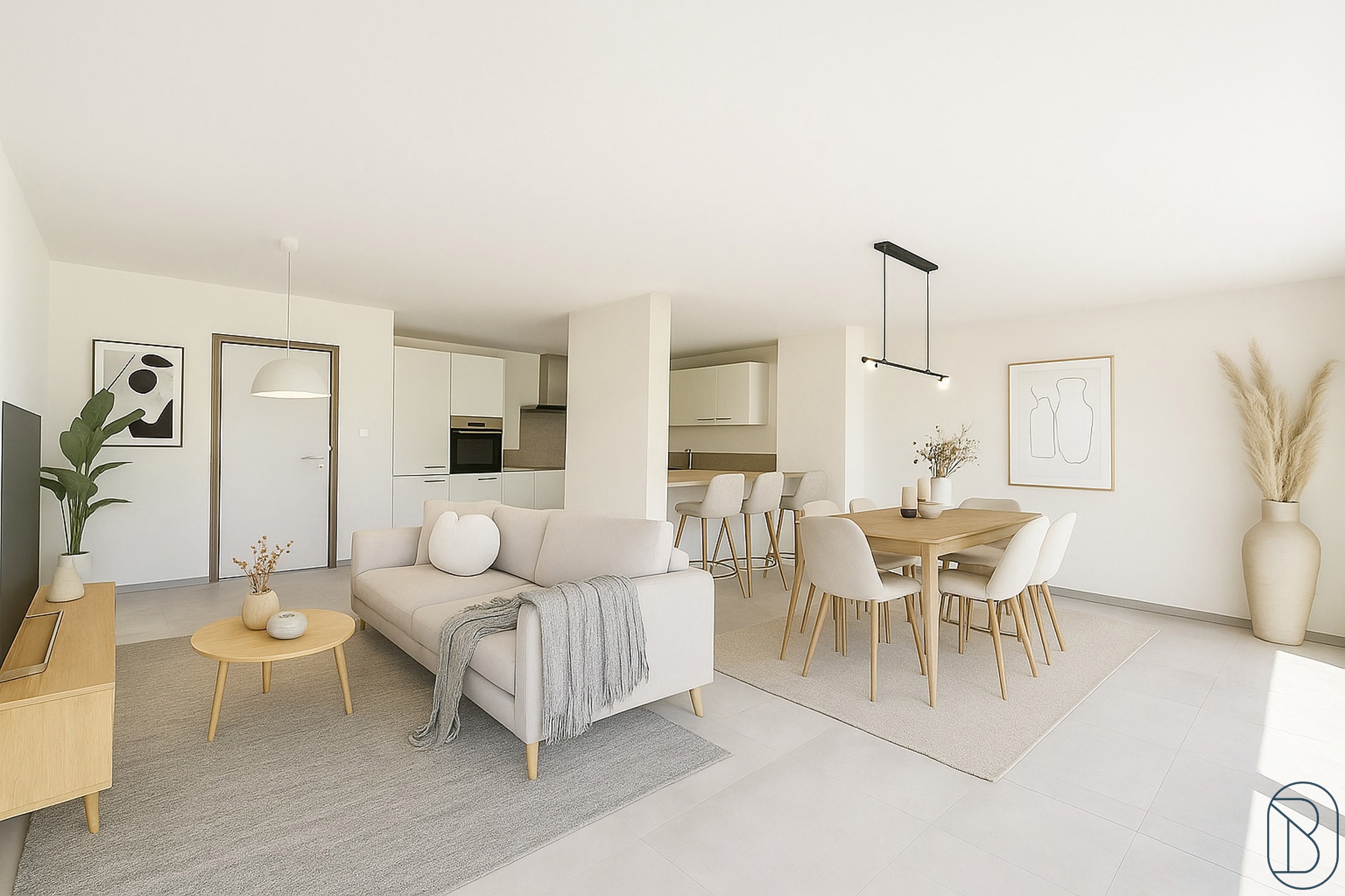 Rijwoning met carport, terras en tuin | Gesloten ruwbouw - foto 5