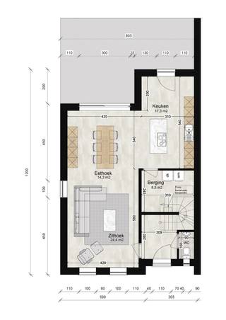 Ruime landelijke nieuwbouwwoning (215m²) in rustige omgeving te Beringen Op de Dijkstraat ter hoogte van huisnummer 27 bieden wij dit...