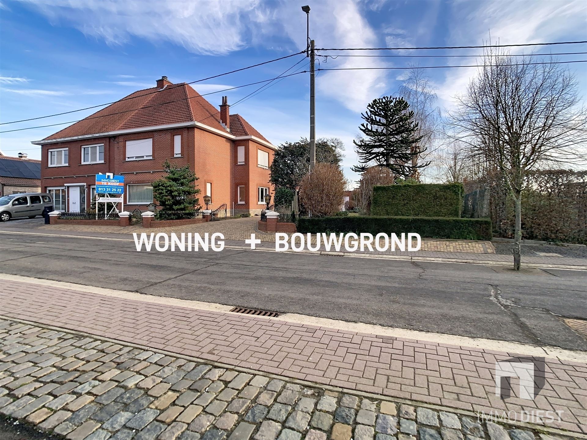 Stevige woning met 3 slpks en tuin + bouwgrond - foto 4