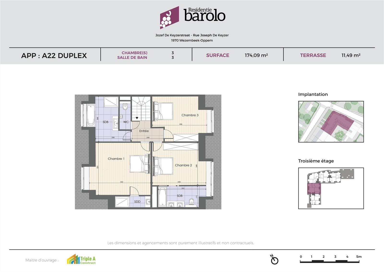 Ruim nieuwbouw duplex gelegen op de tweede verdieping met zuidgericht terras.  - foto 5
