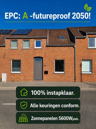 DE IDEALE WONING voor singles, beginners of investeerders

- Energieklasse A !!
- Asbestvrij
- Elektriciteit volledig conform
- Gescheiden riolering
- Zonnepanelen 5600 Wpiek
- Sanitaire leidingen in kunststof
- Nieuwe CV ketel 01/2025
- Woning is 100% instapklaar 
- Volledig geschilderd en gepoetst
- 1 grote en 1 kleine slaapkamer
- Volledig afgesloten Tuin, 
- Zuid-Oost georienteerd, + tuinhuis
- lage maandelijkse energiekost!
- Verhuurwaarde 940€/maand
- zeer centraal gelegen op :
           2km van 2 opritten van de autostrades en van het centrum van Lummen
          400m van ALDI
          1 km van school en kinderopvang

- BIJ INTERESSE BEL/ 0487 789 762
 (rechtstreeks met de eigenaar)


