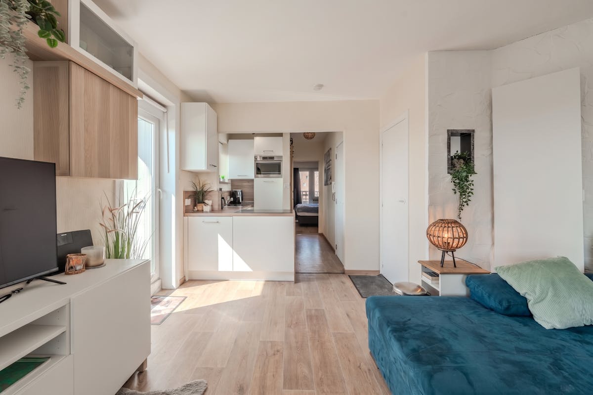 Centraal gelegen 1 slaapkamer appartement met zonneterras - foto 2