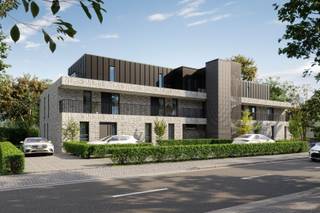 => Het project<br />Residentie Vrietselrijk omvat 14 stijlvolle appartementen, ontworpen met veel aandacht voor ruimte, licht en een verfijnde afwerking. Ondergronds zijn er 17 parkeerplaatsen en 14 private bergingen, zodat praktisch gemak en wooncomfort perfect samengaan.<br /><br />De groene en rustige omgeving zorgt voor extra wooncomfort en privacy. De gelijkvloerse appartementen beschikken over een privétuin en de appartementen op de verdiepingen hebben ruime terrassen met een open zicht op de natuur. <br /><br />=> De ligging<br />Dankzij de centrale ligging bereik je vlot Maasmechelen, Genk en Maaseik, terwijl natuurgebieden, winkels, scholen en Maasmechelen Village zich vlakbij bevinden.<br /><br />=> Appartement F0 (93,9m²)<br />- Inkomhal<br />- Apart toilet<br />- Leefruimte<br />- Keuken<br />- Berging<br />- Drie slaapkamers<br />- Badkamer<br />- Tuin (221,7m²) + terras (19m²)<br /><br />=> Bijzonderheden<br />Voor een aangenaam binnenklimaat zijn de appartementen uitgerust met warmtepompen en vloerverwarming. Met de lift bereik je comfortabel de verdieping van jouw appartement.<br /><br />Een extra troef is dat je de afwerking zelf mee kan bepalen. Keuken, badkamer, vloeren en binnendeuren kies je volgens de voorziene budgetten in het lastenboek. Zo richt je jouw appartement volledig in naar jouw eigen smaak.<br /><br /><br />Interesse? Voor meer info of een afspraak kan je contact opnemen met ons kantoor