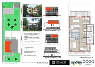 <p>Residentie “Gouwberg” omvat 6 kwalitatieve nieuwbouwappartementen met een ruim zuidgeoriënteerd terras.<br />De combinatie van moderne architectuur, hoogwaardige materialen en hedendaags wooncomfort maken dit project bijzonder aantrekkelijk voor wie comfortabel, energiezuinig en toekomstgericht wil wonen.</p>
<p><strong>APPARTEMENT 2.1 2<sup>DE</sup> VERDIEPING LINKS<br /></strong><strong>Inkomhal</strong> op steenparket met gastentoilet en handenwasser.<br /><strong>Woonkamer</strong> op steenparket met open keuken en toegang tot het zonnige <strong>terras</strong>.<br /><strong>Keuken</strong> op steenparket voorzien van een inductiekookplaat, ingebouwde koelkast, diepvriezer, vaatwasser, combi-oven, dampkap en spoelbak.<br /><strong>Berging/technische ruimte </strong>op steenparket.<br /><strong>2 </strong>ruime<strong> slaapkamers</strong> op tegel.<br /><strong>Badkamer</strong> met inloopdouche, dubbel lavabomeubel, spiegelkasten en aansluiting voor wasmachine en droogkast.<br />Gezellig deels <strong>overdekt</strong> <strong>terras</strong>.</p>
<p>Alle appartementen hebben toegang tot de <strong>gemeenschappelijke tuin</strong> en <strong>fietsenberging</strong>.</p>
<p><strong>Verplicht bij aan te kopen van een autostaanplaats en ondergrondse kelderberging.</strong></p>
<p><strong>BIJZONDERHEDEN<br /></strong>Lift, schrijnwerk aluminium “Reynaers”, videofoon, individuele vloerverwarming via warmtepomp, zonnepanelen.</p>
<p><strong>POSITIEVE ASPECTEN<br /></strong>EPC-label “A”<br />Zéér goede bereikbaarheid<br />Ruim terras & slaapkamers<br />Ideale opbrengsteigendom<br />Fraai uitzicht op aangelegde tuin<br />Gelegen vóór het dorp van Schilde<br />Volledig afgewerkte appartementen<br />Mogelijkheid tot aankoop aan 6% btw</p>
<p><strong>PRIJZEN<br /></strong>Grondaandeel: € 101.475, -<br />Registratierechten (12%): € 12.177, -<br />Constructieaandeel: € 267.525, -<br />BTW (6%): € 16.052, -<br />__________________________________________<br /><strong>TOTAALPRIJS: € 397.229, -</strong></p>
<p><strong>OF</strong></p>
<p>Grondaandeel: € 101.475, -<br />Registratierechten (12%): € 12.177, -<br />Constructieaandeel: € 267.525, -<br />BTW (6%): € 56.180, -<br />_________________________________________</p>
<p><strong>TOTAALPRIJS: € 437.357, -</strong></p>
<p><strong>6% BTW MOGELIJK INDIEN:</strong></p>
<ul>
<li>de woonruimte minder dan 200 m² bedraagt.</li>
<li>u er minstens 5 opeenvolgende jaren blijft wonen.</li>
<li>het uw enige en eigen privéwoning betreft of verhuur voor minstens 15 jaar een privépersoon of vennootschap.</li>
<li>uw eigen woning binnen de 2 jaar na de aankoopakte verkocht wordt.</li>
</ul>
<p>(*) Prijzen exclusief notariskosten en aansluitingskosten nutsvoorzieningen.<br />(*) Prijzen exclusief aandeel in de kosten voor de basisakte.<br />(*) Prijzen exclusief inbouwkasten, dressingkasten en vestiairekast.</p>